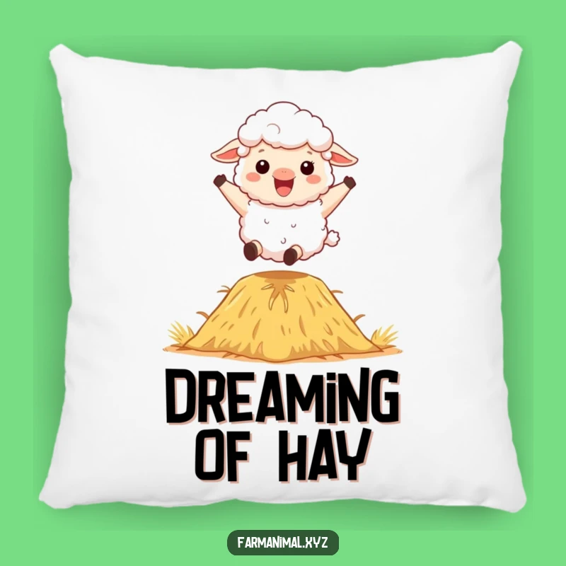 Funny Sheep Pillow - Soft Bouncing, Fluffy Comfort, Cozy Funny Gift