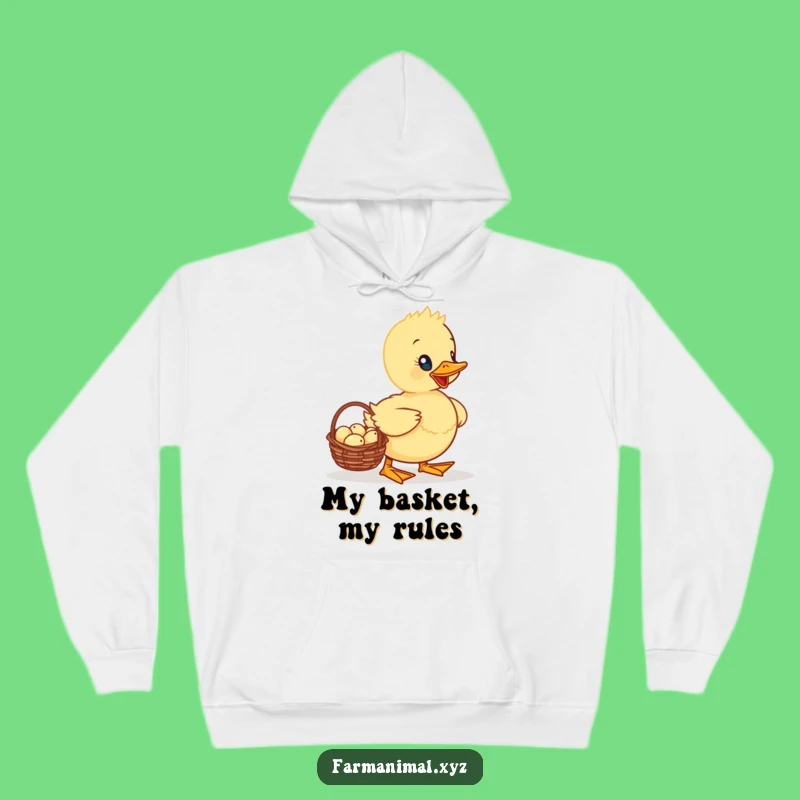 Cozy Funny Duckling Hoodie - Warm & Cute Gift for Egg Enthusiasts