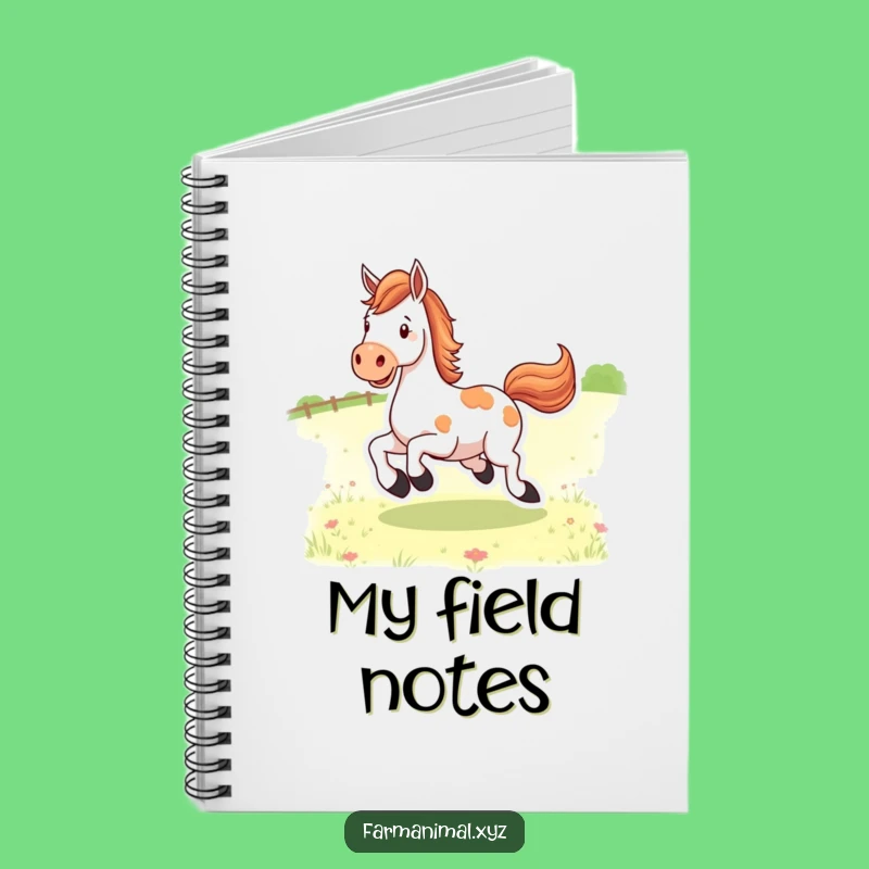 Funny Horse Kicking Heels Notebook: Jot Down Your Adventures!